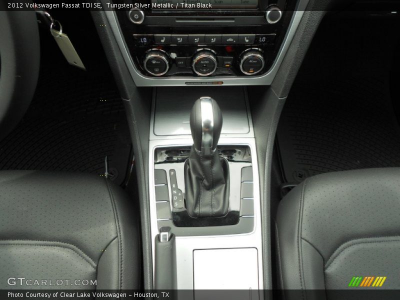 Tungsten Silver Metallic / Titan Black 2012 Volkswagen Passat TDI SE