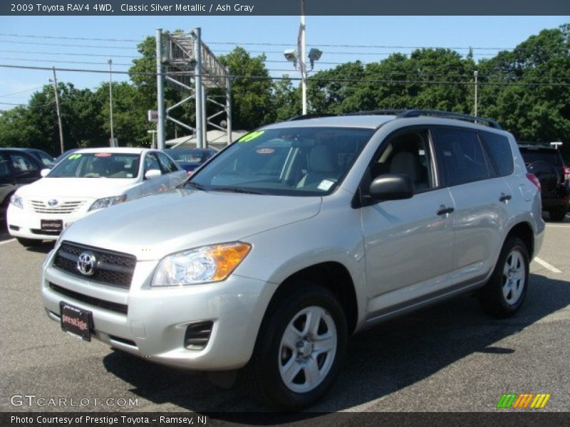 Classic Silver Metallic / Ash Gray 2009 Toyota RAV4 4WD
