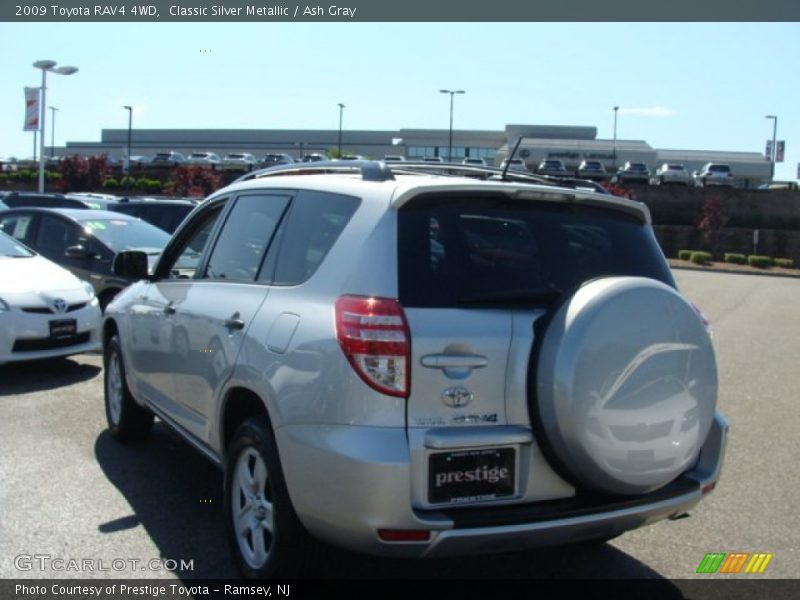 Classic Silver Metallic / Ash Gray 2009 Toyota RAV4 4WD