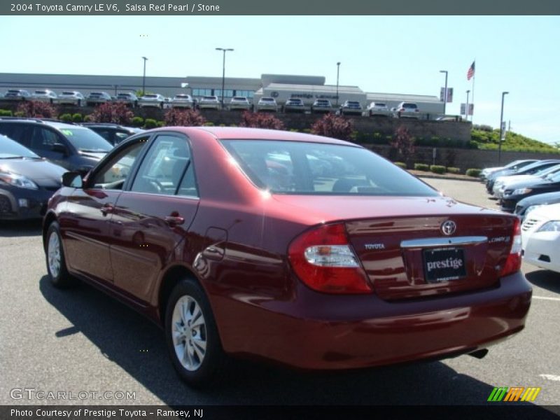 Salsa Red Pearl / Stone 2004 Toyota Camry LE V6