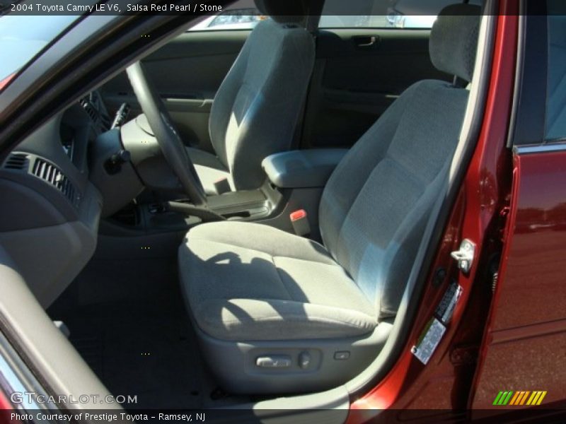 Salsa Red Pearl / Stone 2004 Toyota Camry LE V6