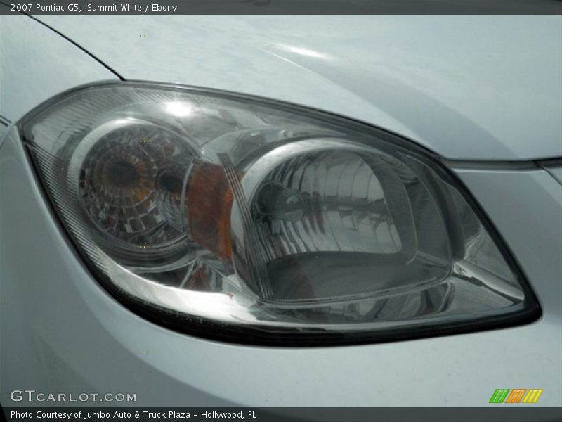 Summit White / Ebony 2007 Pontiac G5