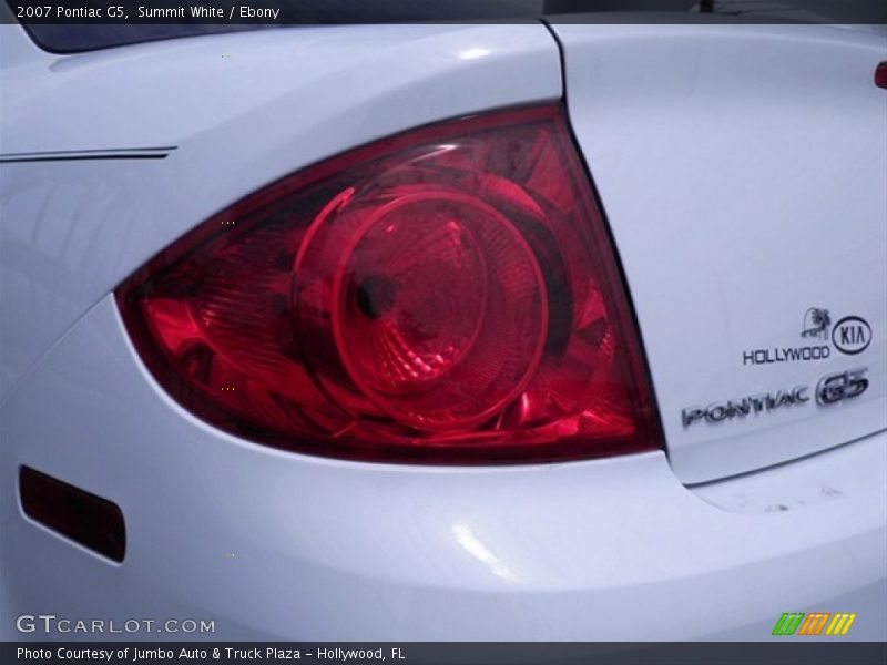 Summit White / Ebony 2007 Pontiac G5