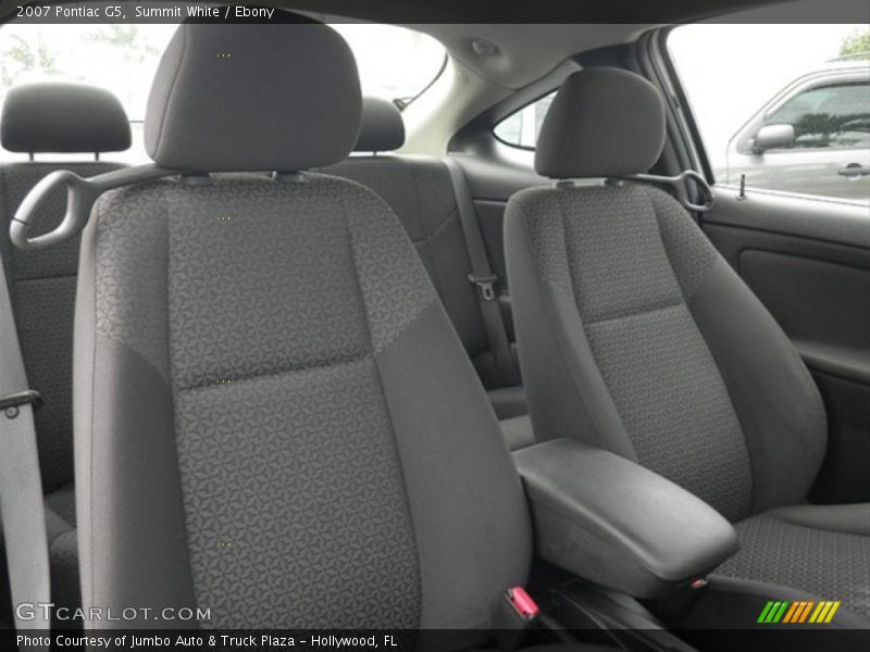 Summit White / Ebony 2007 Pontiac G5