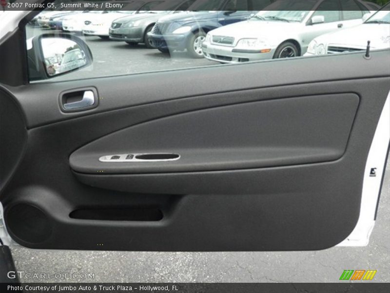 Summit White / Ebony 2007 Pontiac G5
