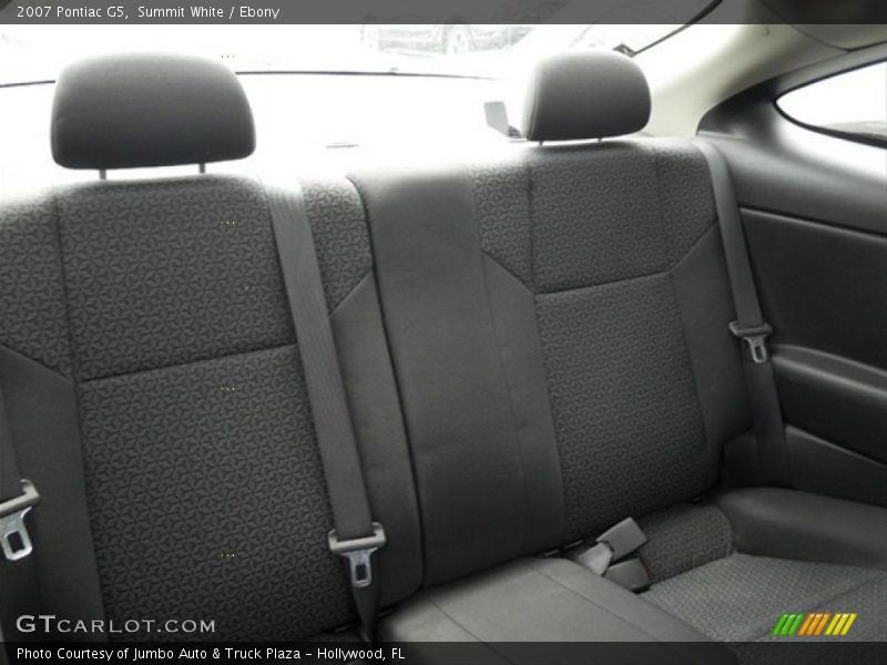 Summit White / Ebony 2007 Pontiac G5