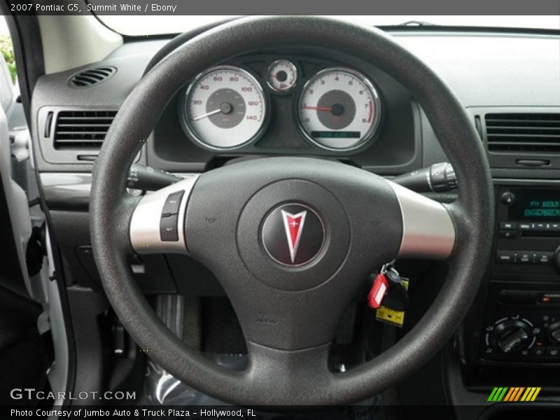 Summit White / Ebony 2007 Pontiac G5