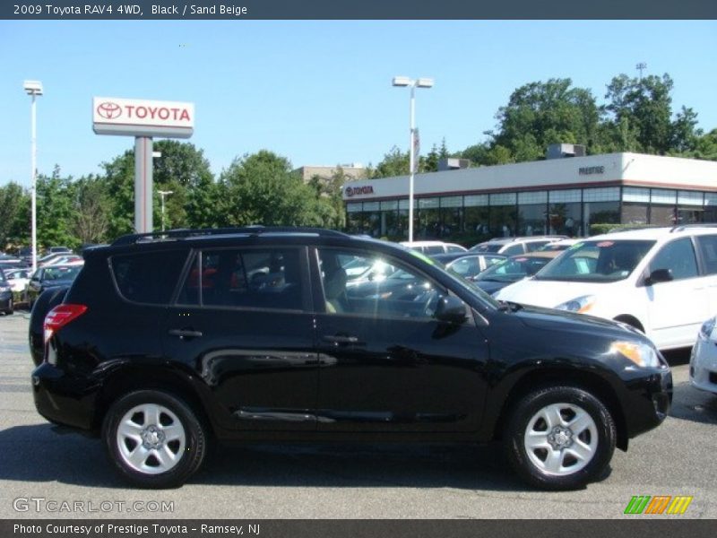 Black / Sand Beige 2009 Toyota RAV4 4WD