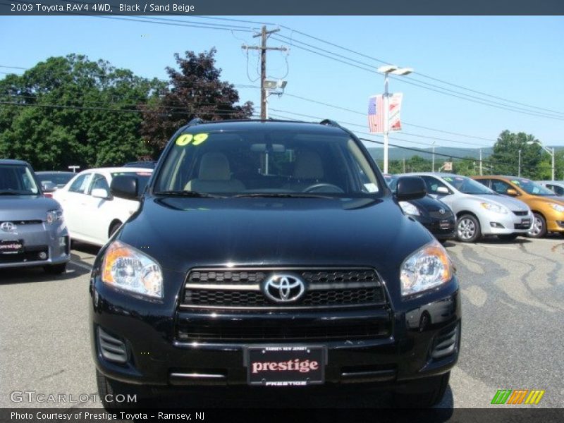 Black / Sand Beige 2009 Toyota RAV4 4WD