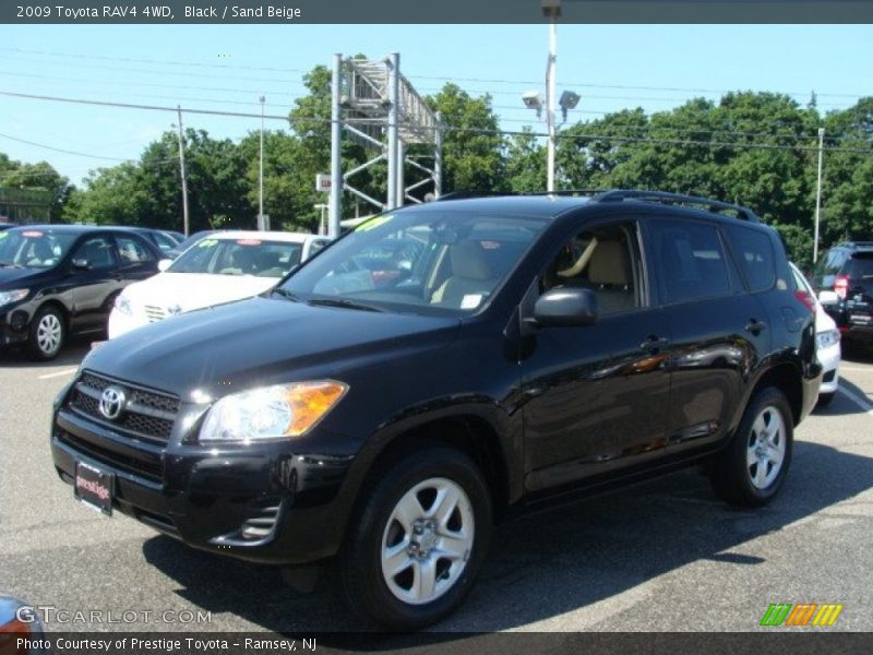 Black / Sand Beige 2009 Toyota RAV4 4WD