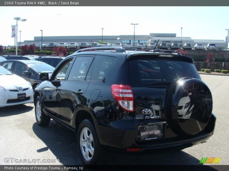 Black / Sand Beige 2009 Toyota RAV4 4WD