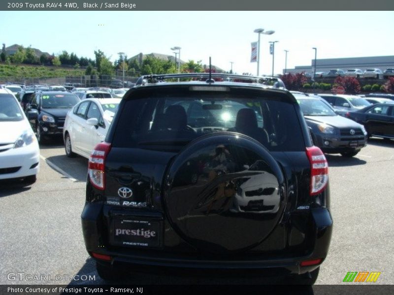 Black / Sand Beige 2009 Toyota RAV4 4WD