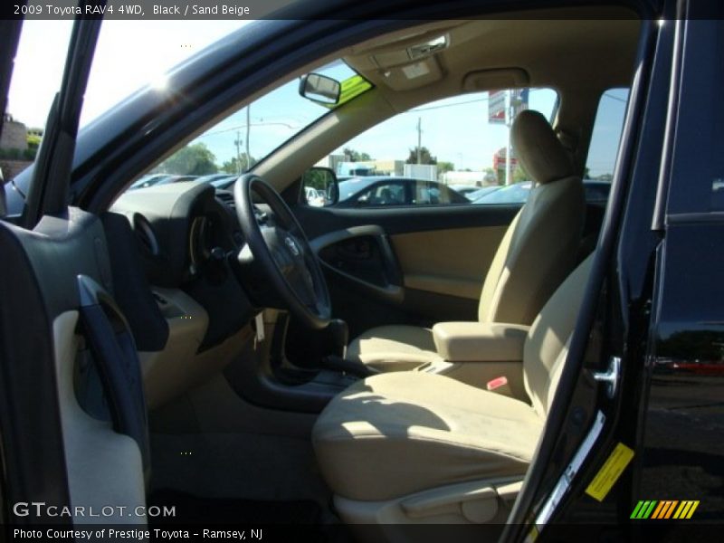 Black / Sand Beige 2009 Toyota RAV4 4WD