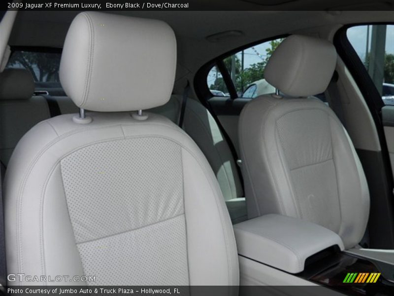 Ebony Black / Dove/Charcoal 2009 Jaguar XF Premium Luxury