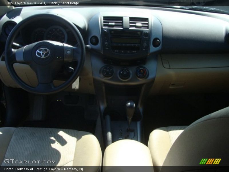 Black / Sand Beige 2009 Toyota RAV4 4WD
