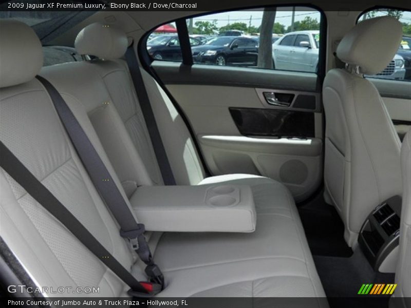 Ebony Black / Dove/Charcoal 2009 Jaguar XF Premium Luxury
