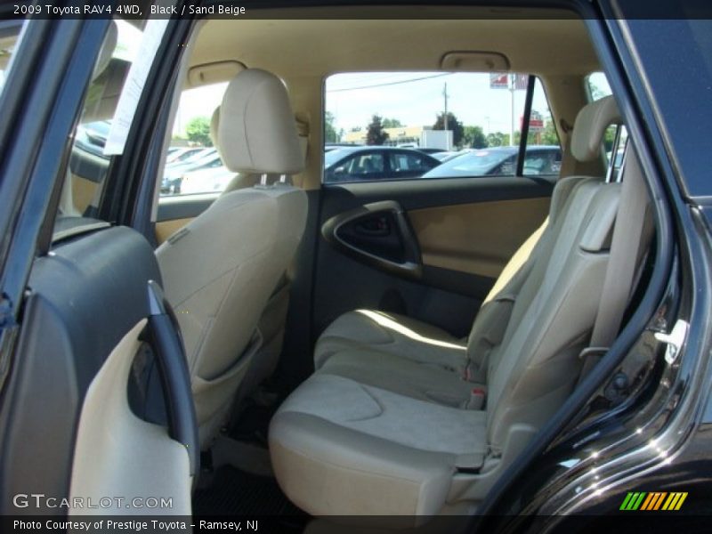 Black / Sand Beige 2009 Toyota RAV4 4WD