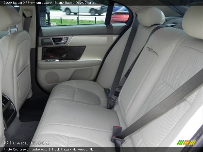 Ebony Black / Dove/Charcoal 2009 Jaguar XF Premium Luxury