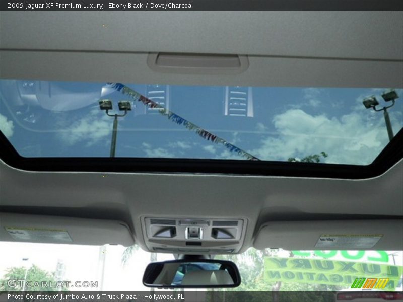 Ebony Black / Dove/Charcoal 2009 Jaguar XF Premium Luxury