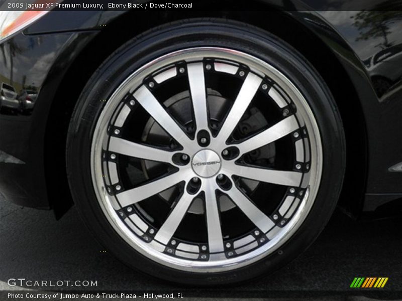 Ebony Black / Dove/Charcoal 2009 Jaguar XF Premium Luxury