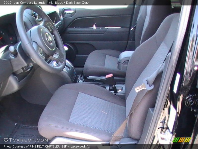 Black / Dark Slate Gray 2012 Jeep Compass Latitude 4x4