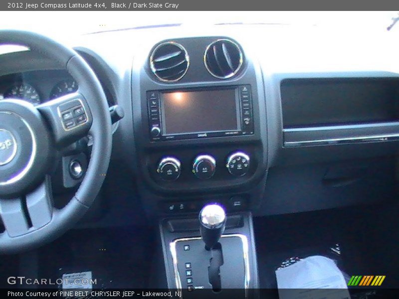 Black / Dark Slate Gray 2012 Jeep Compass Latitude 4x4