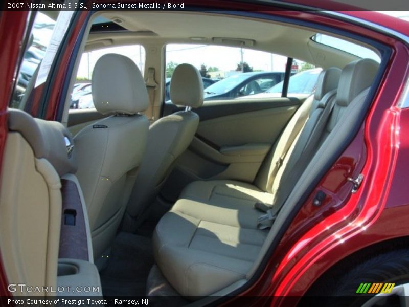 Sonoma Sunset Metallic / Blond 2007 Nissan Altima 3.5 SL