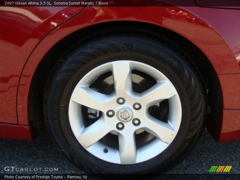 Sonoma Sunset Metallic / Blond 2007 Nissan Altima 3.5 SL
