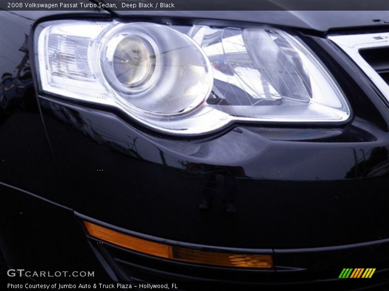 Deep Black / Black 2008 Volkswagen Passat Turbo Sedan