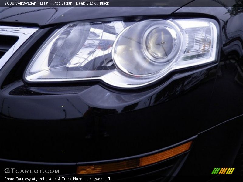 Deep Black / Black 2008 Volkswagen Passat Turbo Sedan