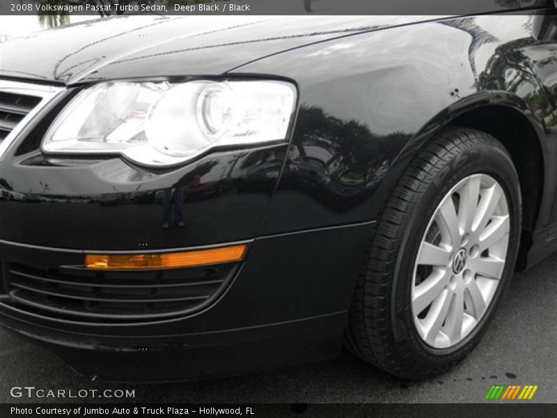 Deep Black / Black 2008 Volkswagen Passat Turbo Sedan