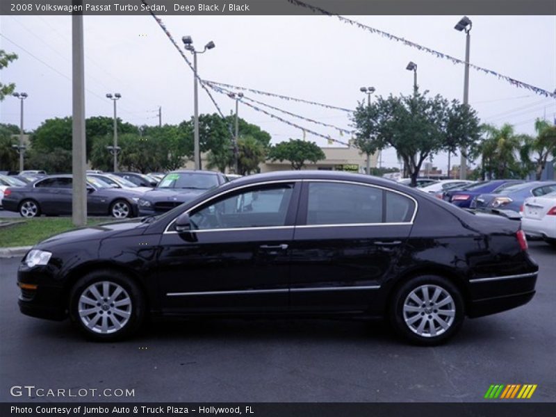 Deep Black / Black 2008 Volkswagen Passat Turbo Sedan