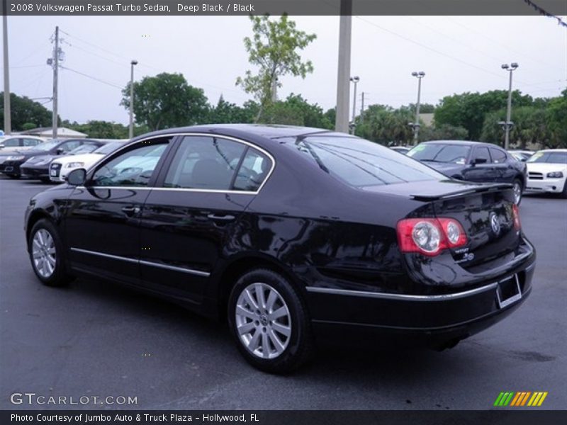 Deep Black / Black 2008 Volkswagen Passat Turbo Sedan