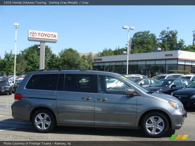 Sterling Gray Metallic / Gray 2009 Honda Odyssey Touring