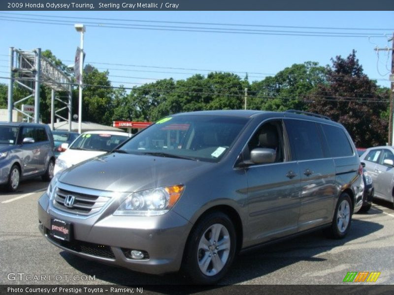 Sterling Gray Metallic / Gray 2009 Honda Odyssey Touring