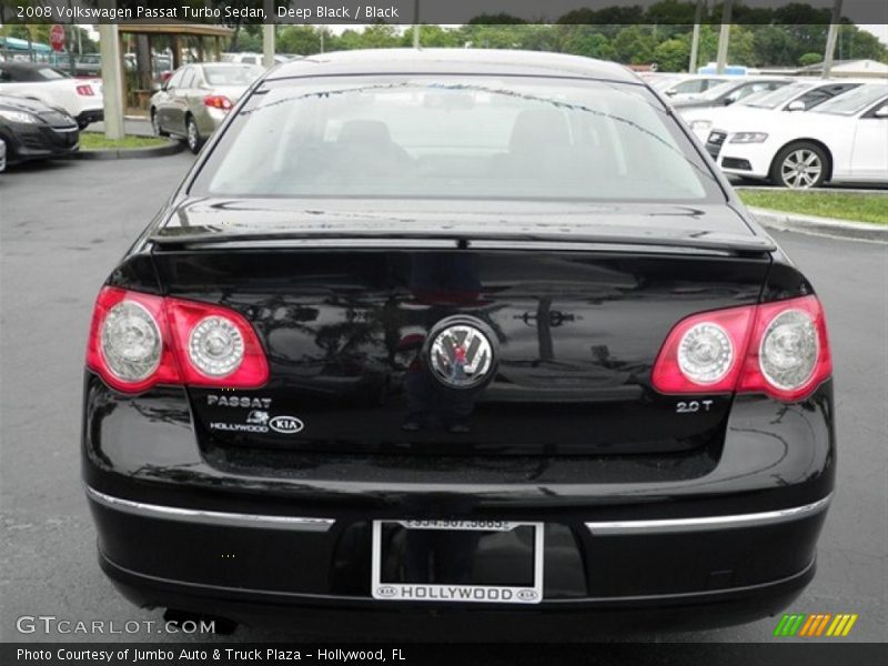 Deep Black / Black 2008 Volkswagen Passat Turbo Sedan