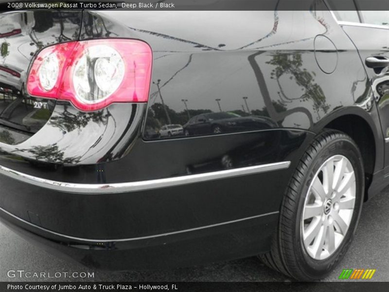 Deep Black / Black 2008 Volkswagen Passat Turbo Sedan
