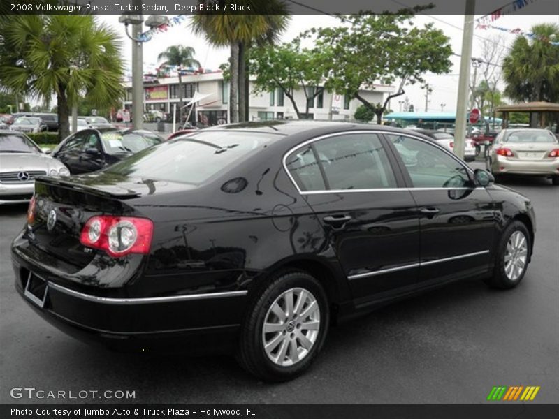 Deep Black / Black 2008 Volkswagen Passat Turbo Sedan