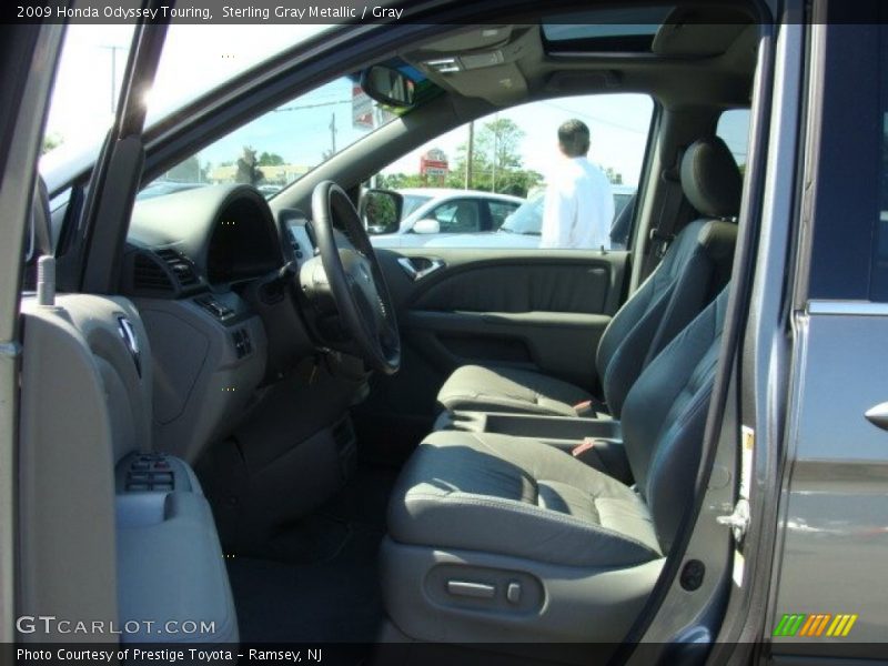 Sterling Gray Metallic / Gray 2009 Honda Odyssey Touring