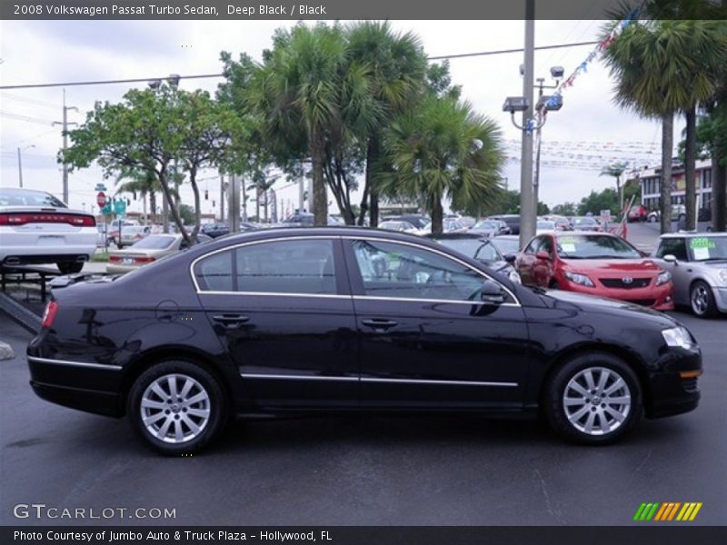 Deep Black / Black 2008 Volkswagen Passat Turbo Sedan