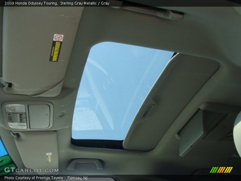 Sterling Gray Metallic / Gray 2009 Honda Odyssey Touring