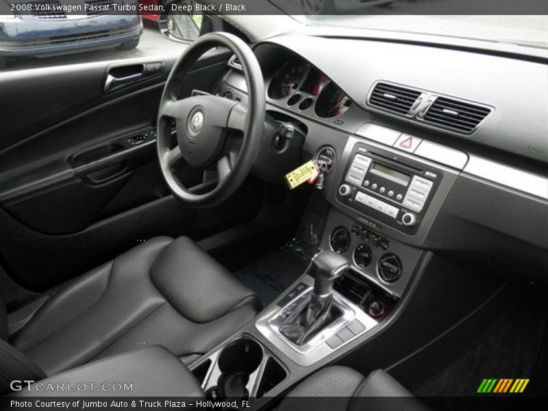 Deep Black / Black 2008 Volkswagen Passat Turbo Sedan