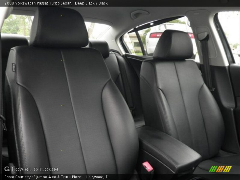 Deep Black / Black 2008 Volkswagen Passat Turbo Sedan