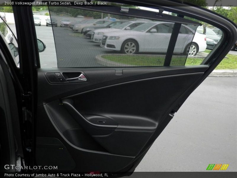 Deep Black / Black 2008 Volkswagen Passat Turbo Sedan