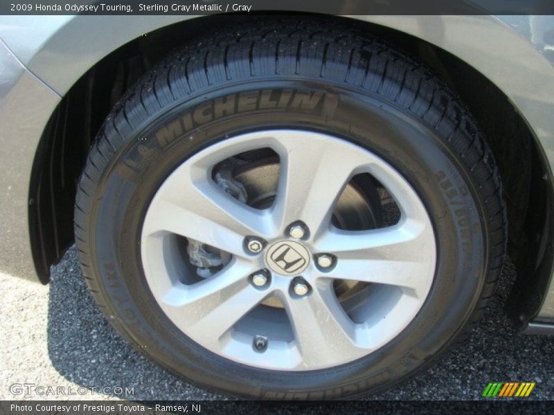 Sterling Gray Metallic / Gray 2009 Honda Odyssey Touring
