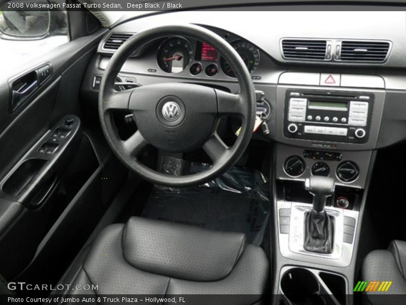 Deep Black / Black 2008 Volkswagen Passat Turbo Sedan