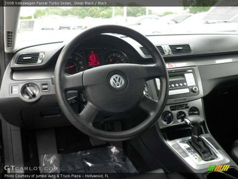 Deep Black / Black 2008 Volkswagen Passat Turbo Sedan
