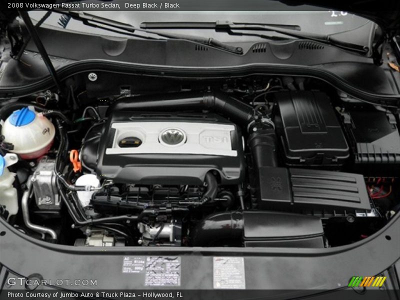 Deep Black / Black 2008 Volkswagen Passat Turbo Sedan