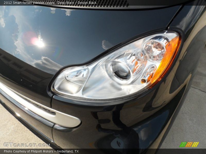 Deep Black / Design Black 2012 Smart fortwo passion coupe