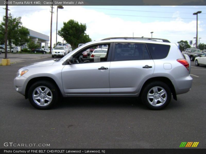 Classic Silver Metallic / Ash 2008 Toyota RAV4 4WD